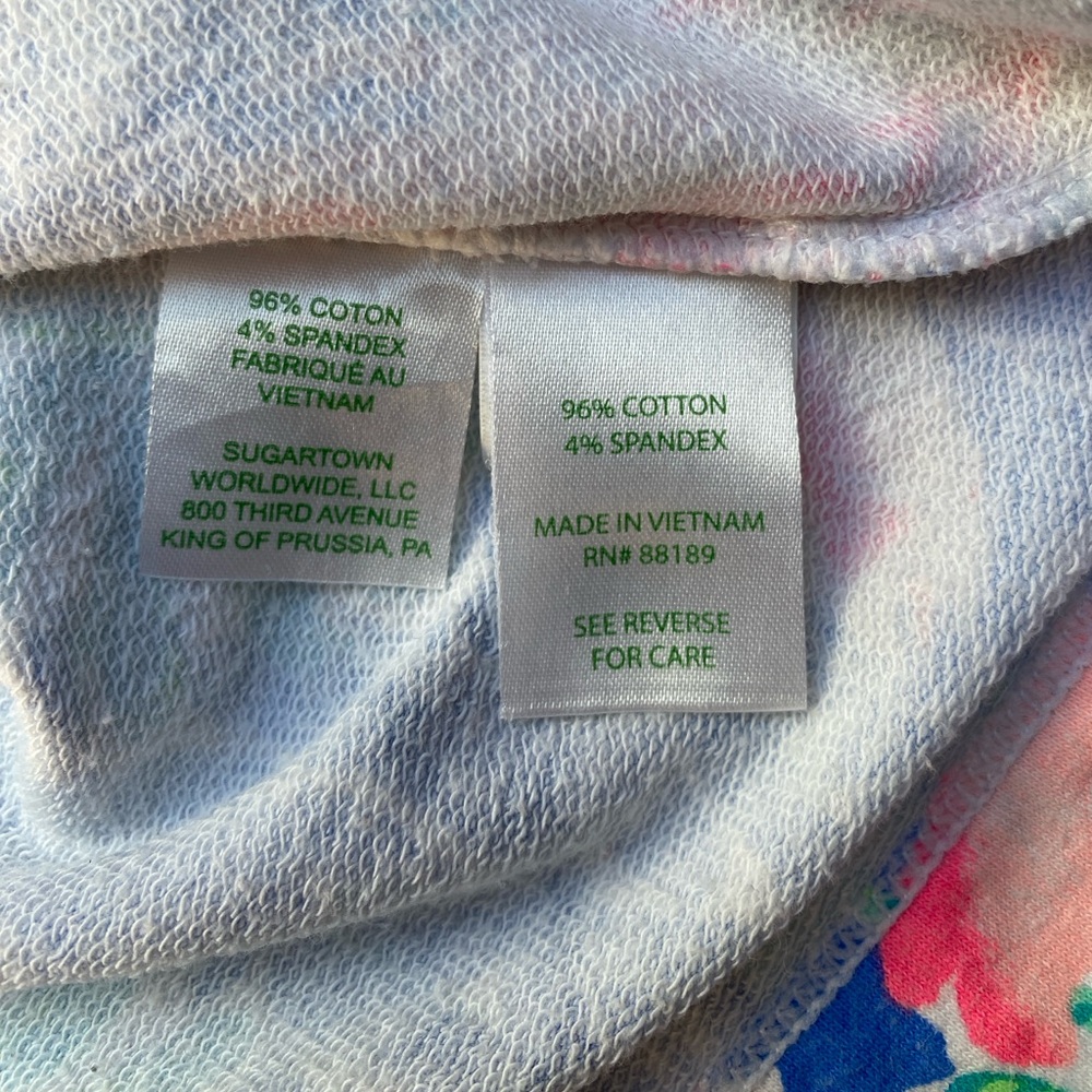 Lilly Pulitzer Captain Popover Jet Stream Size Small EUC UPF 50+ - Picture 6 of 10
